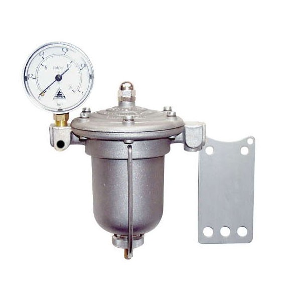 Régulateur Essence King FK85 1-7 Psi + Manomètre  - M-KINGM - FPR007/G - 3661768032534