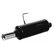 Terminal / Silencieux échappement GT2i Peugeot 106 1.6R / 16S Homologué CEE Sortie 76mm