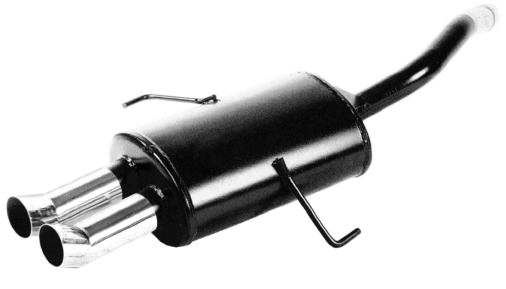 Scarico / Silenziatore Alfa Romeo 156 16/8/20 16S 2 Uscite 76mm - O-QD-AL709-2R - 3661768272770