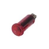 Voyant Lumineux Tubulaire Rouge 16mm