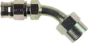 Accoppiamento idraulico Femmina Acciaio Goodridge 45° 1/8 BSP - Serie 600 - G-331-03P - S45T-51P - 3661768007051