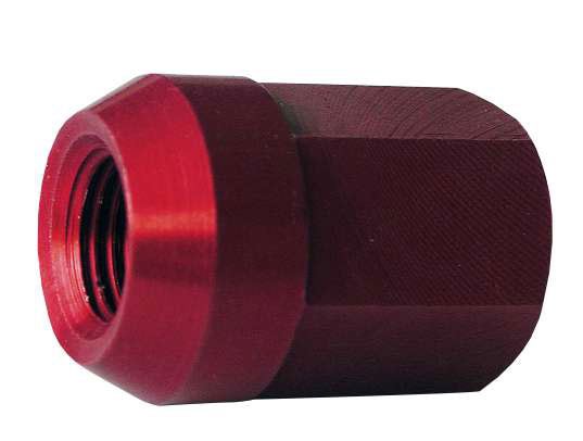 Konische Mutter 12x125 Alu 7075 Rot - VIS-1511125ALR - 3661768032060