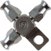 Goodridge 3 females T-piece Dash 03 with fitting