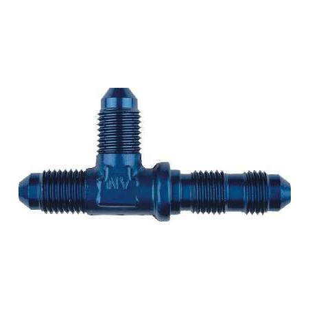 Goodridge Male T-piece 3x Thread 9/16X18 Bulkhead
