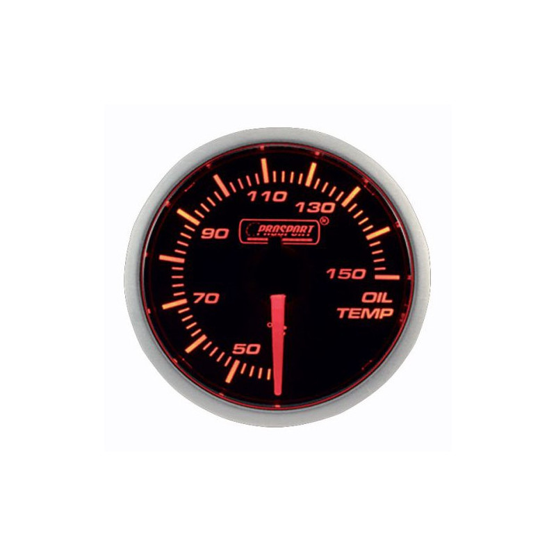 Manometer Prosport Öltemperatur Durchmesser 52mm 150°C + Sonde - CT-TH-004 - 216CLWAOTSM - 3661768318478