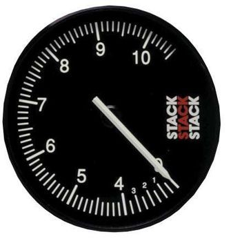 Compte Tours Stack Clubman 0-10.5 Trs/Mn Diamètre 80 Noir - ST-200-0-4-105 - ST200-04105 - 3661768100431