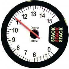Stack Clubman Rev-counter 0-15000 RPM Diameter 80 White
