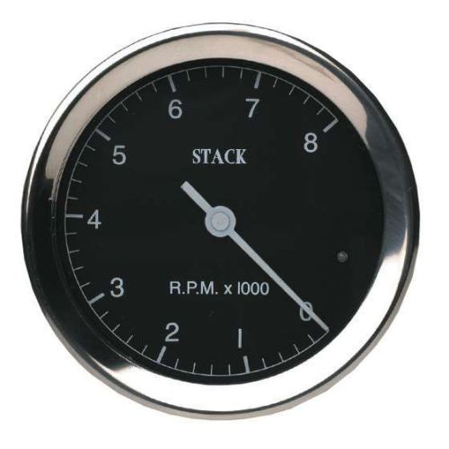 Compte Tours Stack Classic 0-10000 Diamètre 80 Noir - ST-200C-0-10000 - ST200C-010 - 3661768100486