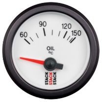 Manometer Stack Öltemperatur 60-150°C 10x100 Elektrisch Weiß - ST-3259 - ST3259 - 3661768100653
