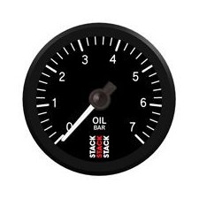 Stack Oil Pressure Gage 0-7 Bars Pro Electrical
