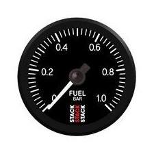 Stack Fuel Pressure Gauge 0-1 Bars Pro Electrical
