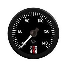 Stack Oil Temperature Gauge 60-140°C 10x100 Pro Elec