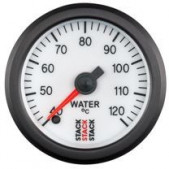 Manomètre Stack Température d'Eau 40-125°C 10x100 Pro Electrique Fond Blanc