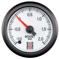 Manomètre Stack Pression Turbo -1/+2 Bars Pro Electrique - ST-3361 - ST3361 - 3661768100790