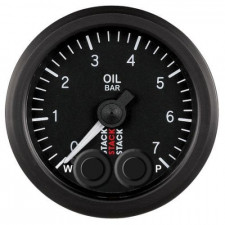 Stack Oil Pressure Gage 0-7 Bars Pro Control