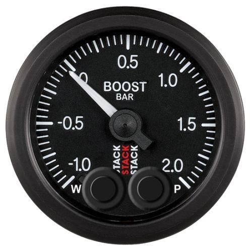 Manomètre Stack Pression Turbo -1/+2 Bars Pro Control - ST-3511 - ST3511 - 3661768100875