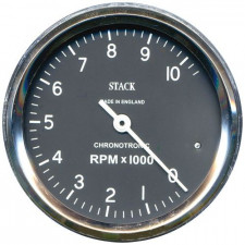 Stack Chronotronic Rev-counter 80mm 0-10000 Black