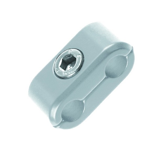 Collare 2 Vie Goodridge Anodizzato Grigi per Serie 600 Dash 03 - G-PHS-03-CL - PHS-03CL - 3661768437520