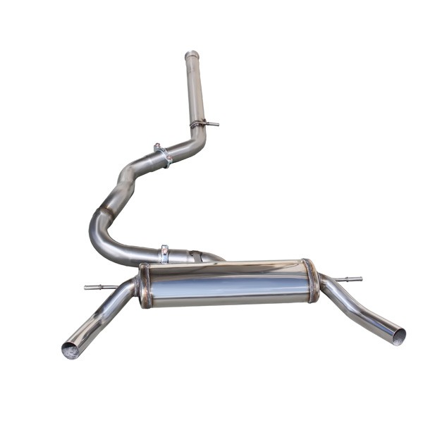 Inoxcar Cat Back Renault Clio 4 1.6 RS 200ch After 2013 63.5mm - IC-CATBACRE118 - CATBACK.118 - 3661768424162
