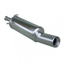 Endschalldämpfer / Auspuff Inoxcar Inox Citroën C4 2.0 16v VTR Nach 2005 1x102mm