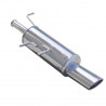 Scarico / Silenziatore Inoxcar Inox Citroën C4 2.0 16v VTR Dopo 2005 120x80mm