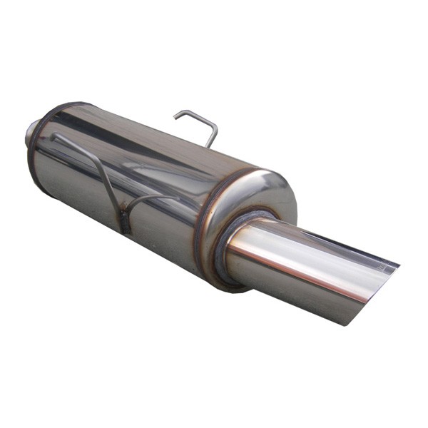 Endschalldämpfer / Auspuff Inoxcar Inox Citroën Saxo 1.4 8v Nach 1996 90mm Rally - IC-CISAX0390RA - CISAX.03.90RA - 3661768274835