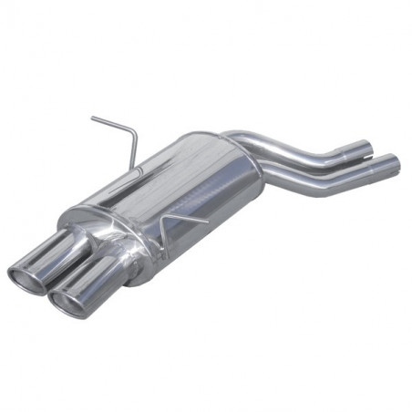 Endstücke / Schalldämpfer Inoxcar Inox BMW E46 325ci 2x90/70mm