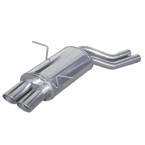 Endstücke / Schalldämpfer Inoxcar Inox BMW E46 325ci 2x90/70mm - IC-OVBM1590 - OVBM.15.90 - 3661768381373