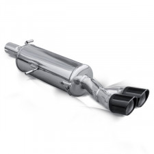 Endstücke / Schalldämpfer Inoxcar Inox Peugeot 308 1.6 THP Ausfahrt 2x80mm Black