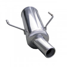Scarico / Silenziatore Inoxcar Inox Peugeot 406 2.0 Coupé Dopo 1997 Uscita 1x80mm