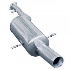 Terminaux / Silencieux Inoxcar Inox Subaru Forester Turbo Après 1998 Sortie 1x102mm