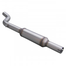 Tube Central Inoxcar Inox avec Pare-Flamme Renault Clio RS 2006-2009