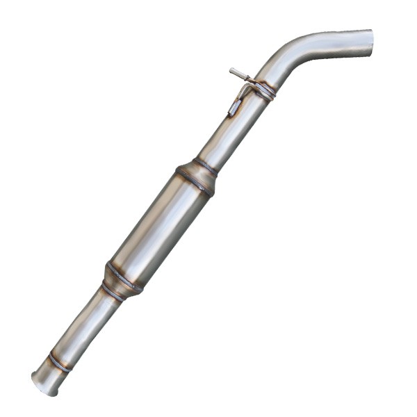 Inoxcar Stainless Steel Central Pipe with Flame Guard Renault Clio 4 RS After 2013 - IC-TCCLIOFS - TCCLIOFS - 3661768424889