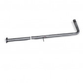 Zentralrohr + Rohr Afrika Inoxcar Inox Renault Clio 16s