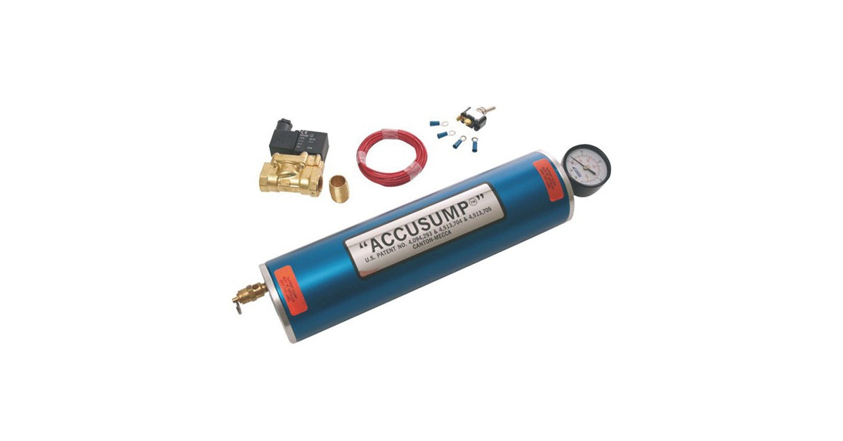 Öldruckspeicher Accusump 1L Elektrisch