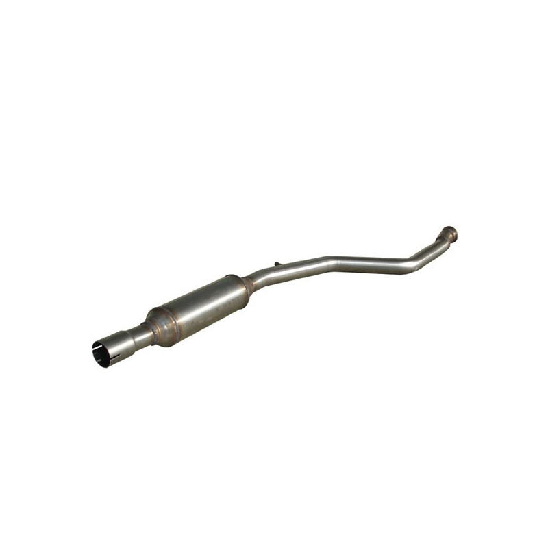 Tubo Centrale Inoxcar Silenziatore Inox Peugeot 206 2.0 16v - IC-TC206S01 - TC206S.01 - 3661768208144