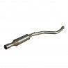 Tube Central Inoxcar Silencieux Inox Peugeot 206 2.0 16v