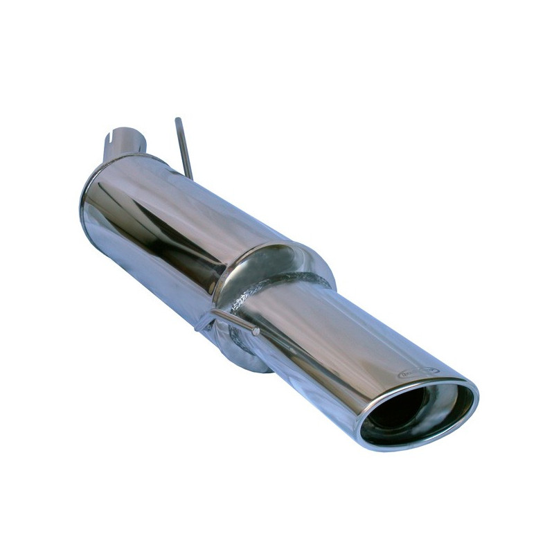 Inoxcar Stainless Steel Rear Exhaust / Muffler Volkswagen Golf 3 1.9 TDi 120x80mm - IC-WGO18120 - WGO.18.120 - 3661768309933