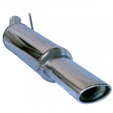 Inoxcar Stainless Steel Rear Exhaust / Muffler Volkswagen Golf 3 1.9 TDi 120x80mm