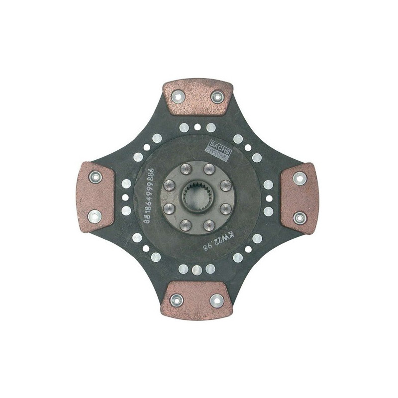 Disque d'Embrayage Sachs Métal Fritté/Rigide Lancer Evo 9 - SA-64D500 - 881864999500 - 3661768429877