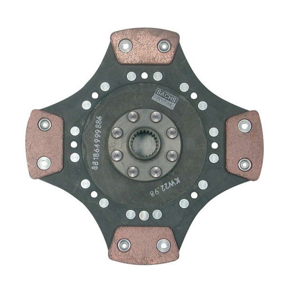 Sachs Metall Sinter/Steif Lancer Evo 9 Kupplungsscheibe - SA-64D500 - 881864999500 - 3661768429877