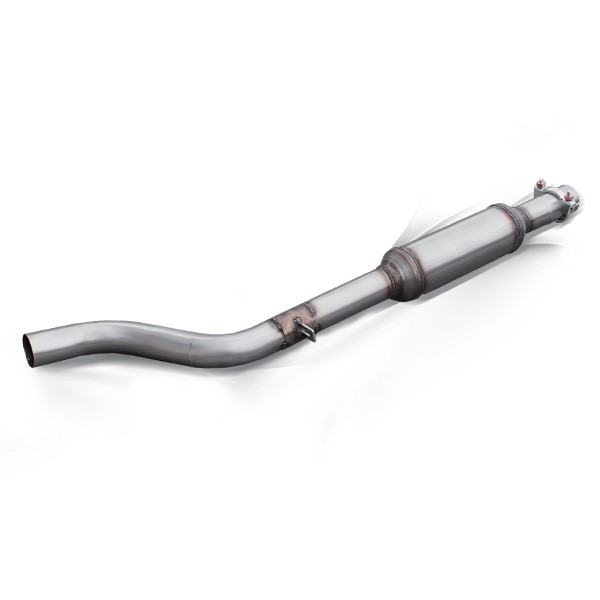Central Tube + Muffler Inoxcar Stainless Steel Renault Clio 3 RS - IC-TCCLIOES - TCCLIOES - 3661768335109
