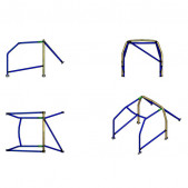 Roll Bar di Sicurezza Sparco Renault Clio 1 1990-1998 - GT2i