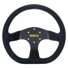 Sparco R353 Black Suede Steering Wheel
