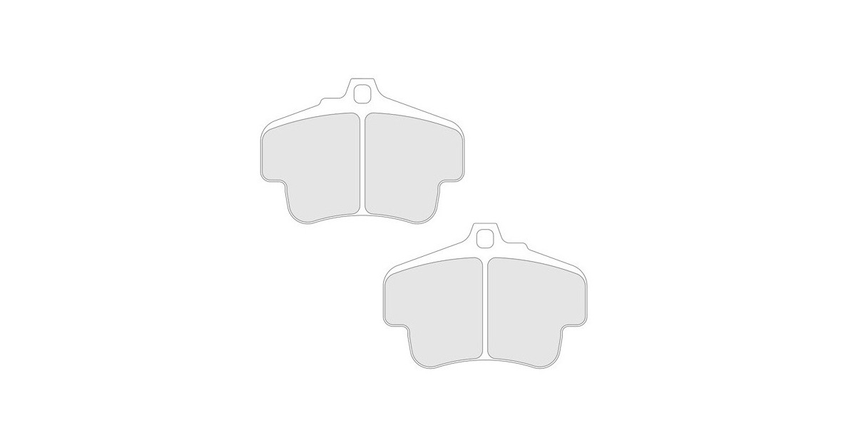 Brake pads CL Brakes RC5 front Porsche 997 Carrera 2/4