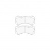 Plaquettes de Frein CL Brakes RC6 Avant Nissan GTR35