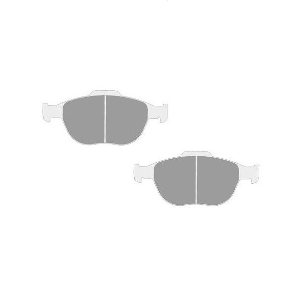 Pastiglie Freno CL Brakes RC6 Prima Ford Fiesta st 150 - CL-4121-RC6 - 4121 RC6 - 3661768429754