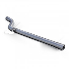 Inoxcar Stainless Steel Central Pipe without Flame Guard Renault Clio 3 RS After 2010
