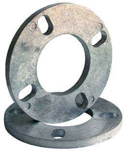 Bratex Universal Wheel Spacers 10mm 4 Holes x2 - BR-EV4T10 - 3661768031889