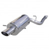 Scarico / Silenziatore Inoxcar Inox Subaru Impreza WRX Dopo 2003 225cv Uscita 1x120mm